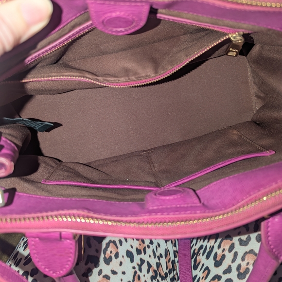 Lauren Ralph Lauren Pink Tote with Gold Accents *Slight Flaw* - Picture 15 of 15